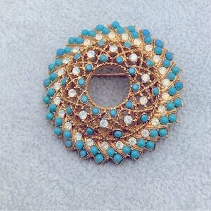 Vintage Sarah Coventry Aquarius Brooch